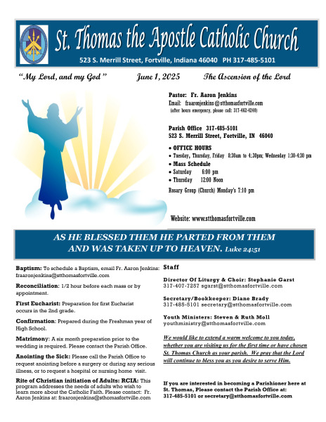 BULLETIN June 1, 2025