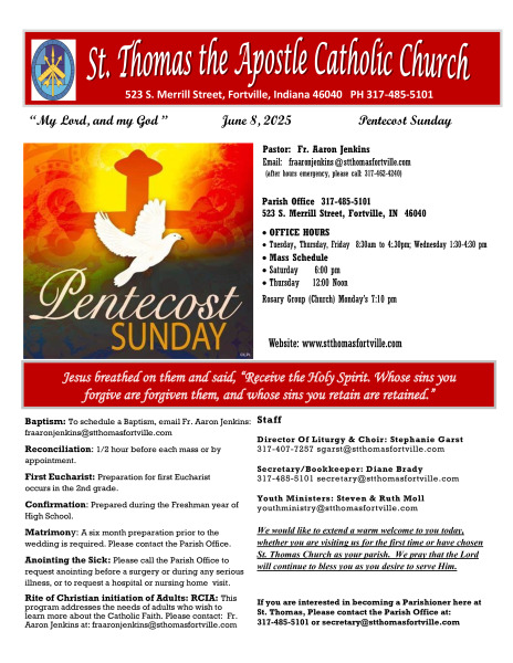 BULLETIN June 8, 2025