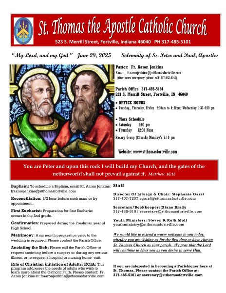 BULLETIN June 29, 2025