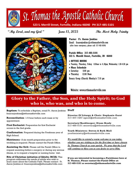 BULLETIN June 15, 2025